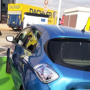 La ciudad del transporte de Murcia estrena un punto de recarga rápida para vehículos eléctricos